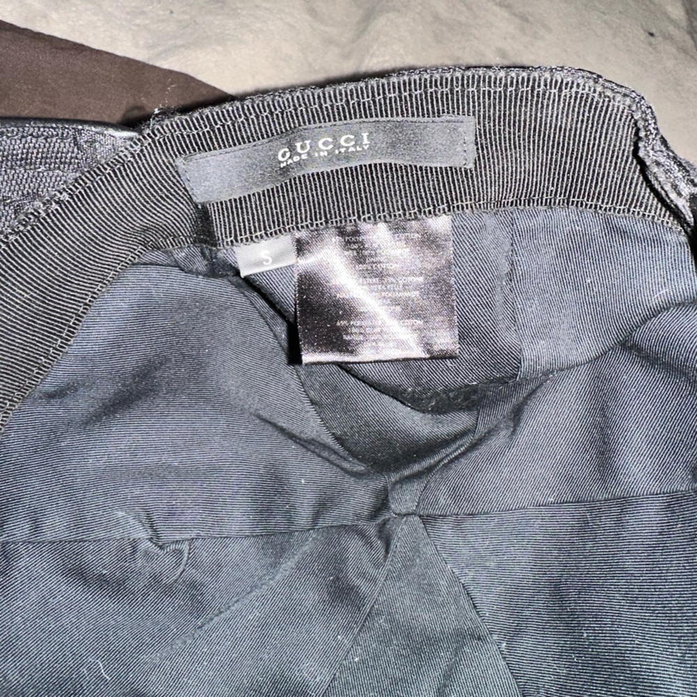 Authentic Gucci Black Monogram Cap - Picture 2 of 16